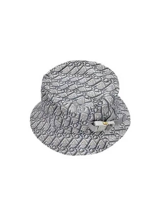 Oblique Jacquard Bucket Hat Deep Grey - DIOR - BALAAN 2