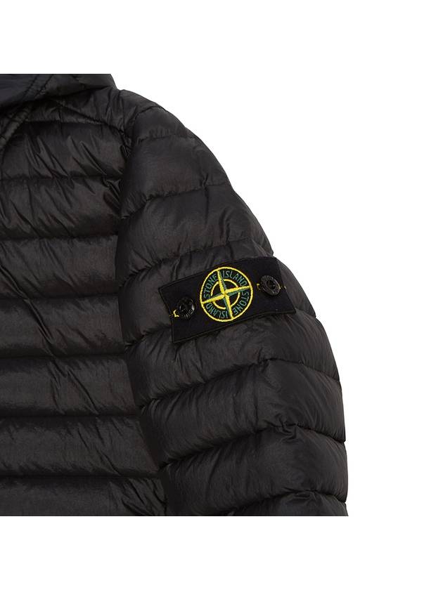 Kids Loom Woven Chambers R-Nylon Down Padding Black - STONE ISLAND - BALAAN 6