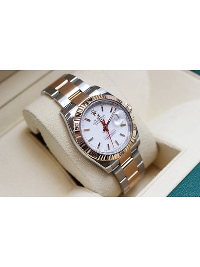 Dayjust 36 Turn O Graf Rose Gold Combi 116261 - ROLEX - BALAAN 2