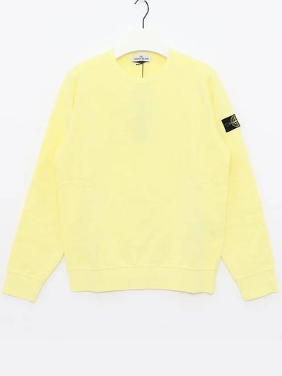 Kids Wappen Patch Basic Sweatshirt Orange - STONE ISLAND - BALAAN 2