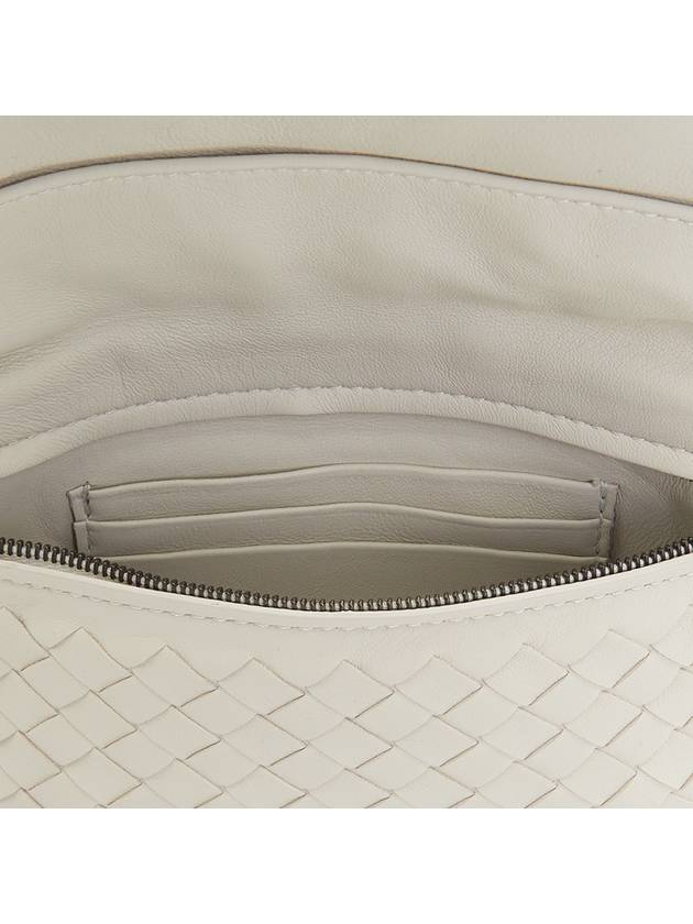 Intrecciato Nappa Chain Mini Shoulder Bag White - BOTTEGA VENETA - BALAAN 9