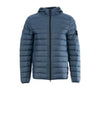 Loom Woven Chambers R Nylon Down TC Light Hoodie Down Jacket Avio Blue - STONE ISLAND - BALAAN 2