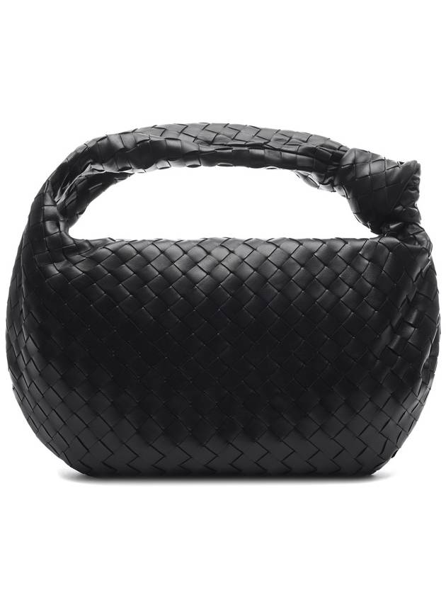 Intrecciato Jody Small Shoulder Bag Black - BOTTEGA VENETA - BALAAN 5