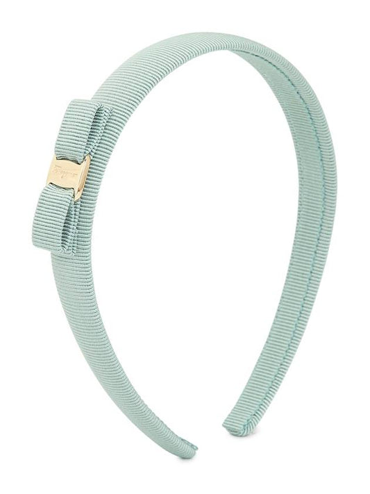 Vara Bow Headband Lucha Green - SALVATORE FERRAGAMO - BALAAN 2