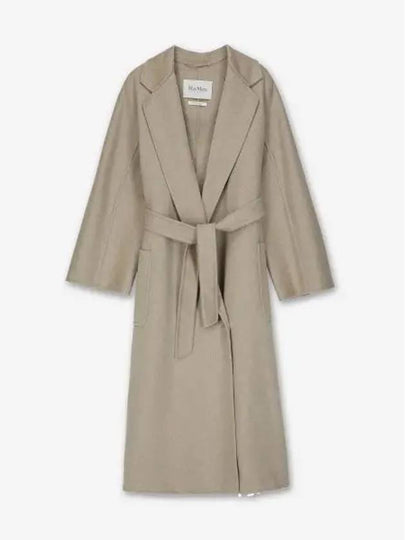 Ludmilla Belted Single Coat Sand - MAX MARA - BALAAN 2