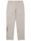 Malbon tapered chino pants LIGHT GRAY MAN - MALBON GOLF - BALAAN 1