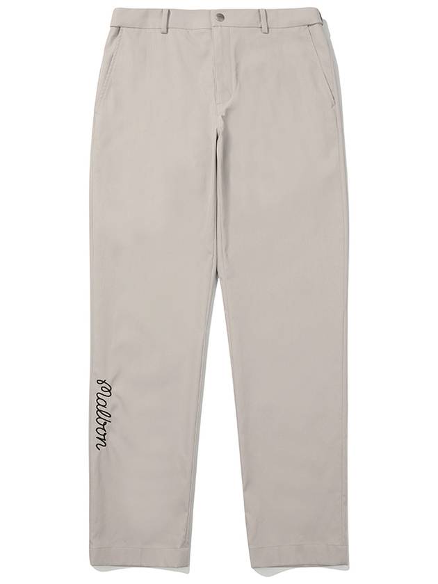 Malbon tapered chino pants LIGHT GRAY MAN - MALBON GOLF - BALAAN 1