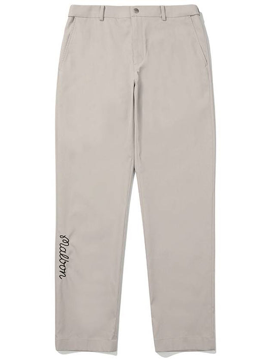 Malbon tapered chino pants LIGHT GRAY MAN - MALBON GOLF - BALAAN 1