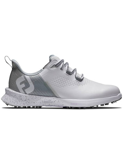 Women's Logo Waterproof Spike Shoes Grey - FOOTJOY - BALAAN 2