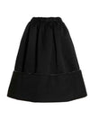 Women's Banding Skirt GJS0040511 Black BPG - COMME DES GARCONS - BALAAN.