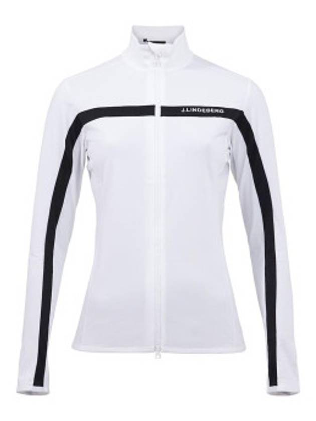 Janice Full Zip-up Jacket White - J.LINDEBERG - BALAAN 2