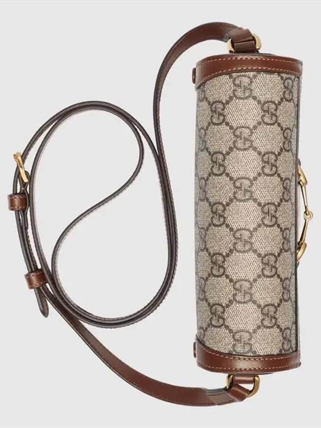 Horsebit 1955 Mini Bag Brown Beige - GUCCI - BALAAN 9