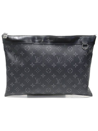 M62291 Monogram Eclipse Canvas Pochette Clutch - LOUIS VUITTON - BALAAN 1