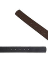 Reversible Gancini Belt Black Hickory - SALVATORE FERRAGAMO - BALAAN 4