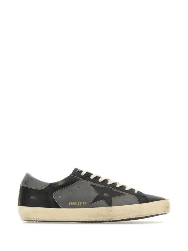 Superstar Low Top Sneakers Black Grey - GOLDEN GOOSE - BALAAN 1