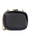 Buckle Micro Clutch Bag Black - ROGER VIVIER - BALAAN 3