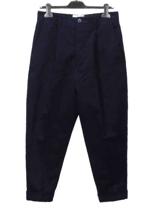 Men's Carrot Straight Pants Night Blue - AMI - BALAAN 2