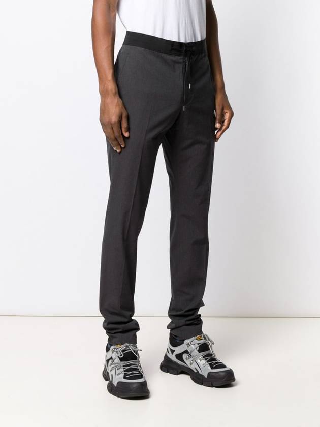 drawstring slim-fit trousers - LANVIN - BALAAN 3