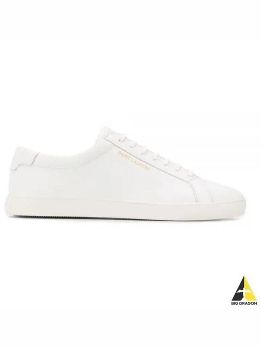 Men s Andy Sneakers White 6068310 M500 - SAINT LAURENT - BALAAN 1