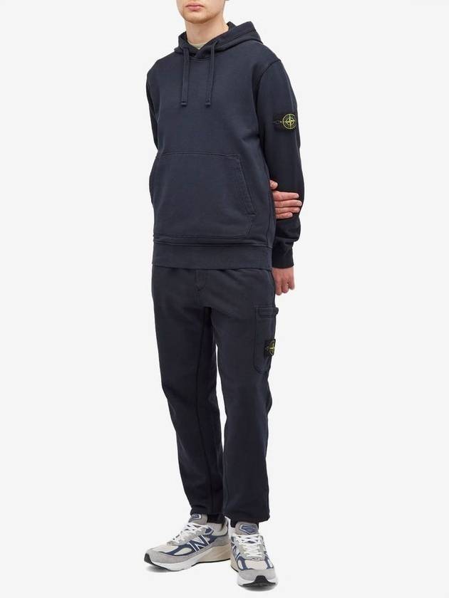 Compass Badge Capered Track Pants Navy - STONE ISLAND - BALAAN 5