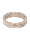 Logo Ring Silver - MAISON MARGIELA - BALAAN 1