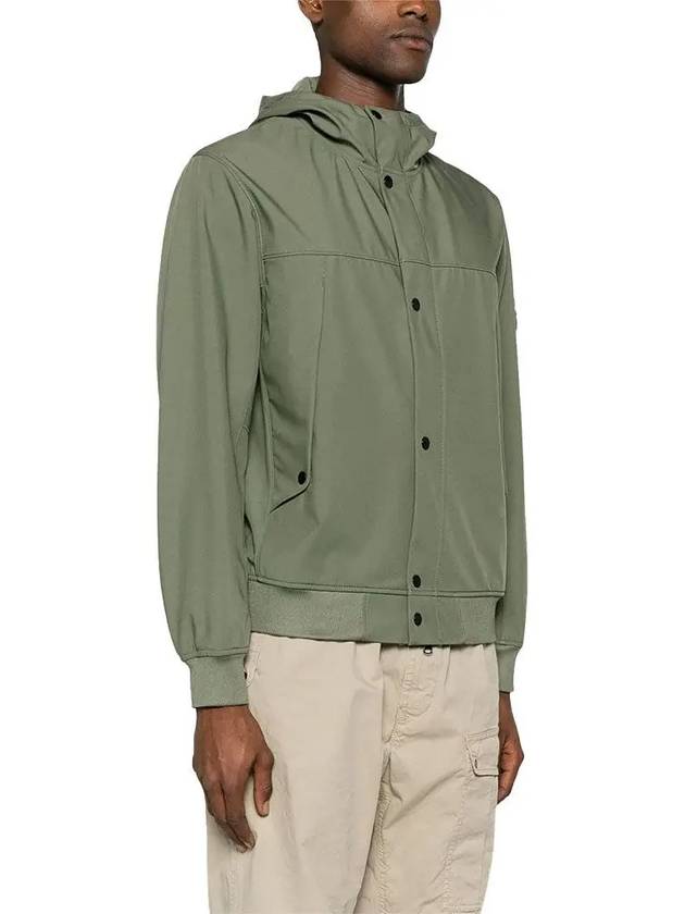 Bio Raso Light Cover Hooded Jacket Black - STONE ISLAND - BALAAN 4