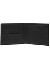 Logo Leather Half Wallet Black - BOTTEGA VENETA - BALAAN 4