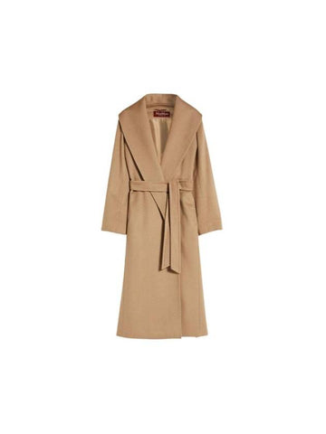 Circoro Studio Cashmere Waterproof Single Coat Camel - MAX MARA - BALAAN 1