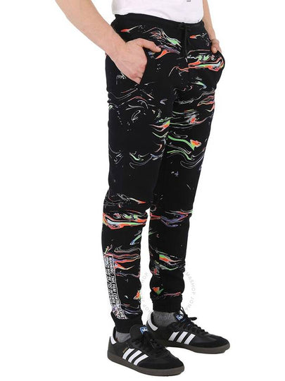 Marcelo Burlon Men's Multicolor Printed Sweatpants, Size X-Small - MARCELO BURLON - BALAAN 2