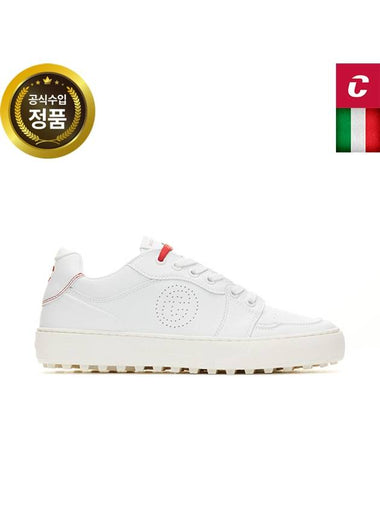 Official Italian handmade golf shoes GIORDANA WHITE - DUCA DEL COSMA - BALAAN 1