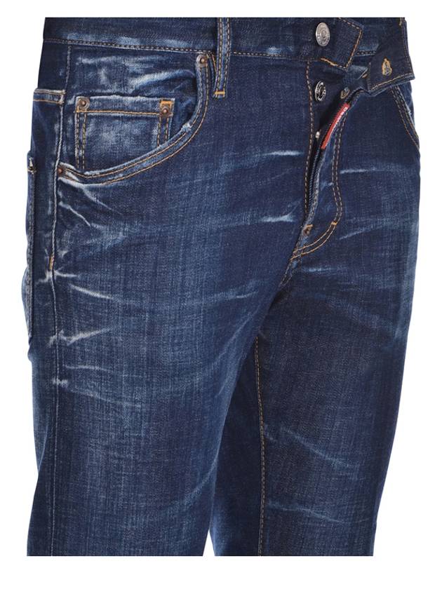 Skater Washed Jeans Blue - DSQUARED2 - BALAAN 6