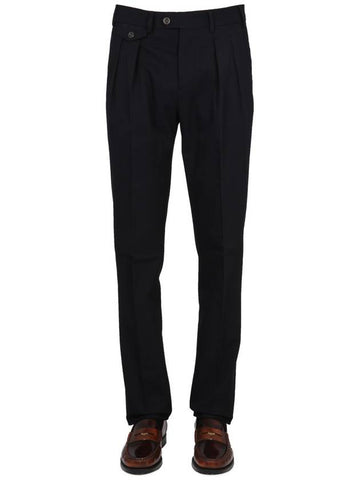 WOOL AND COTTON PANTS - RVR LARDINI - BALAAN 1