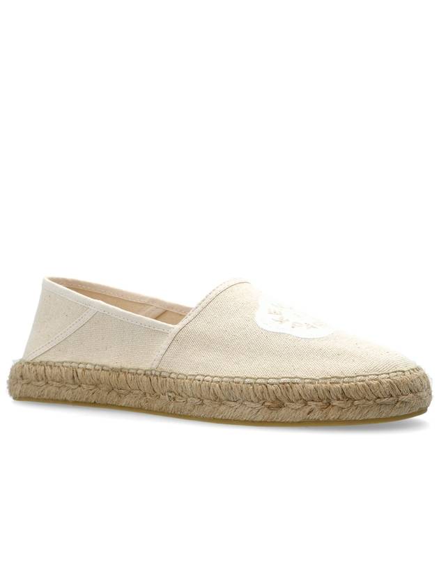 Kenzo Espadrilles With Logo, Women's, Cream - KENZO - BALAAN 4