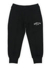 Kids Embroidered Logo Training Pants Black 8H00004 899PS 999 - MONCLER - BALAAN 2