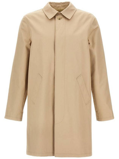 Ville Cotton Gavardin Single Coat Beige - A.P.C. - BALAAN 2