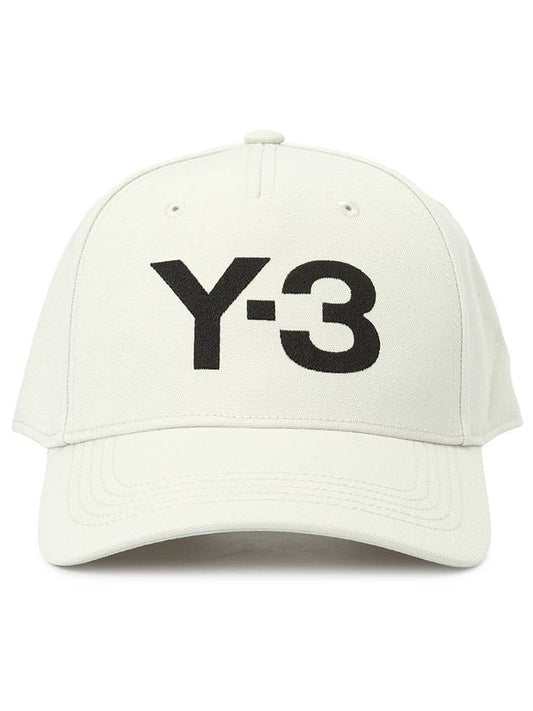 Y 3 Logo H62982 TALC Ball Cap Hat - YOHJI YAMAMOTO - BALAAN 2