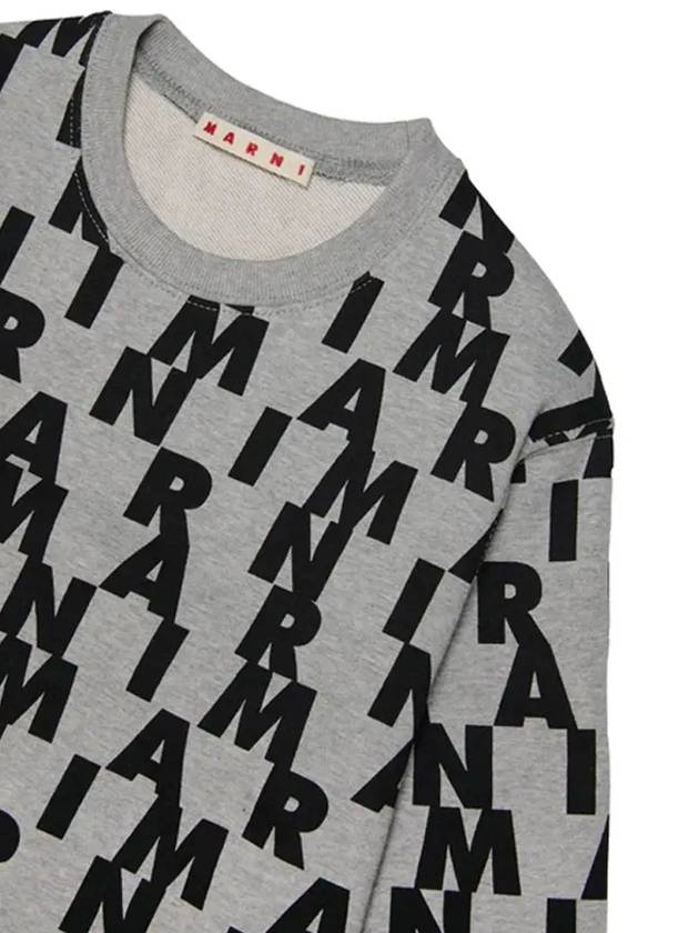 Kids Logo Pattern Sweatshirt M00929 M00QD 0M90B - MARNI - BALAAN 4