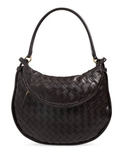 Intrecciato Gemelli Medium Tote Bag Brown - BOTTEGA VENETA - BALAAN 2