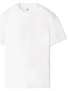 Logo Print Short Sleeve T-Shirt White - CP COMPANY - BALAAN 2