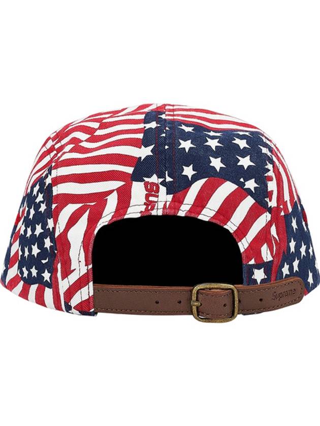 Washed Chino Twill Camp Cap Stars and Stripes Washed Chino Twill Camp Cap - SUPREME - BALAAN 4