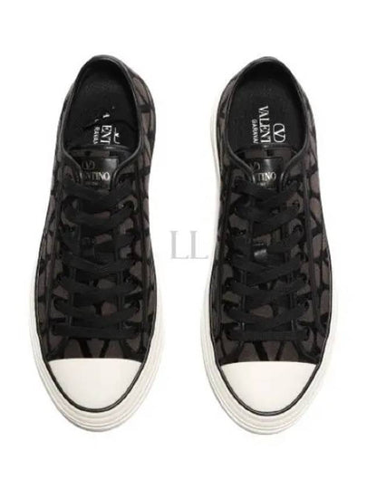 Iconographe Low Top Sneakers Brown - VALENTINO - BALAAN 2