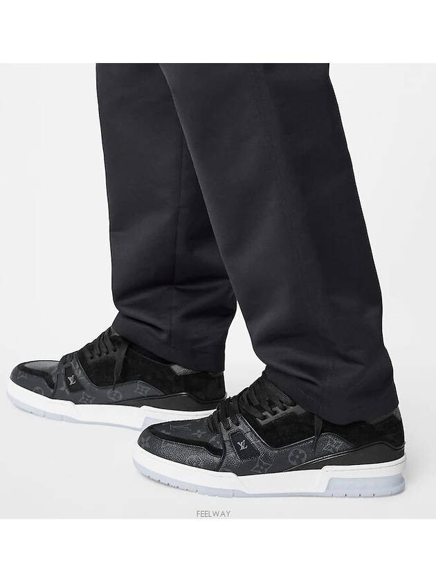 LV Trainer Low Top Sneakers Eclipse - LOUIS VUITTON - BALAAN 4