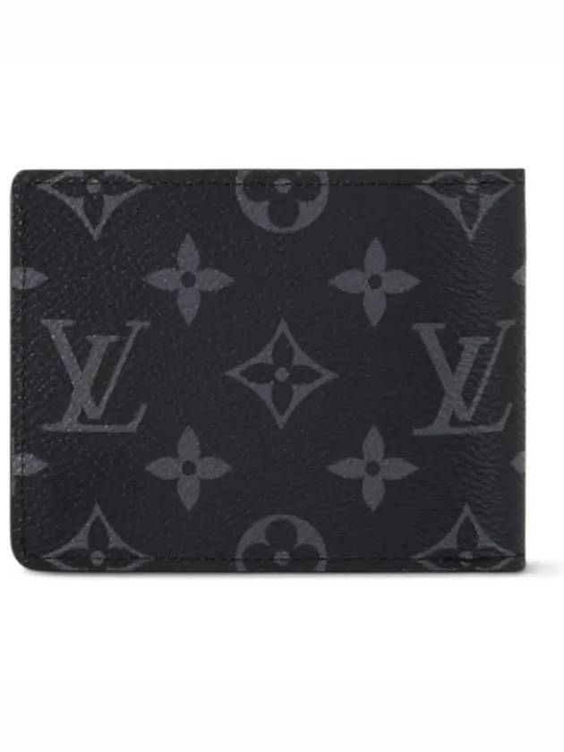 Slender Monogram Eclipse Half Wallet Black - LOUIS VUITTON - BALAAN 3