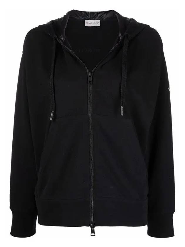 Black women s hooded zip up 8G00021 899M4 999 - MONCLER - BALAAN 1