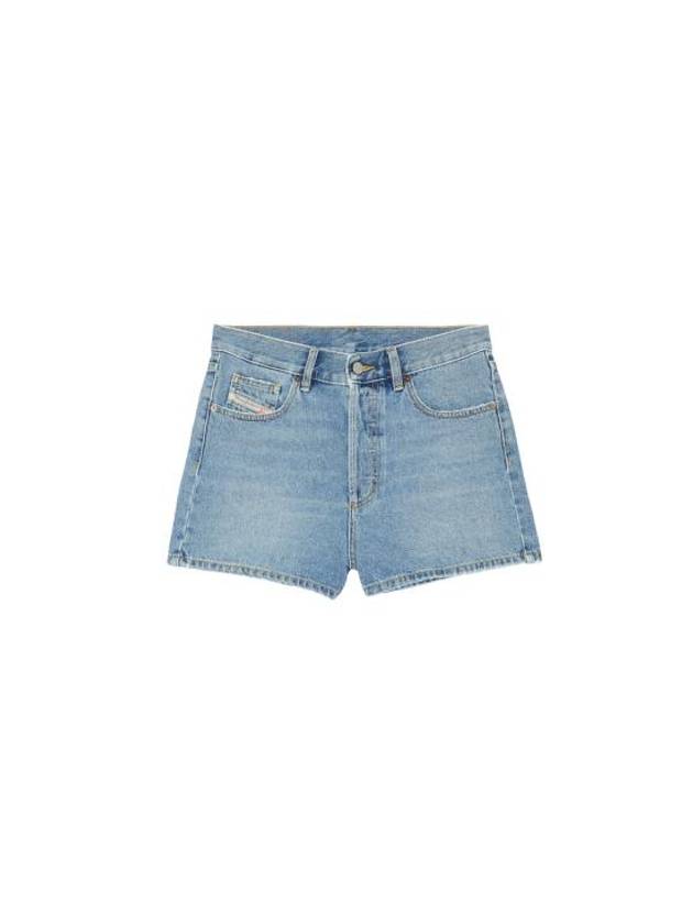 D Ger Denim Shorts Light Blue - DIESEL - BALAAN 2