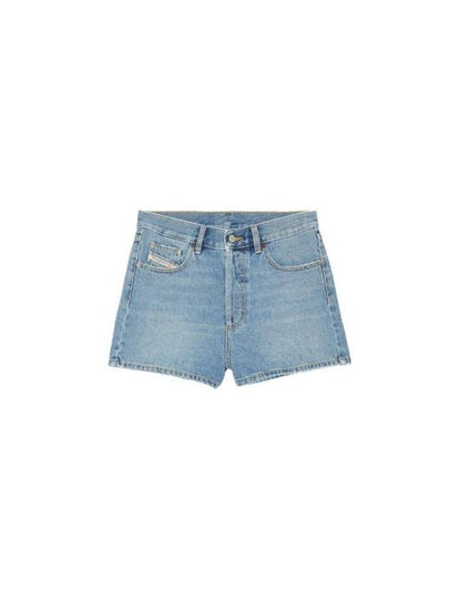 D Ger Denim Shorts Light Blue - DIESEL - BALAAN 2