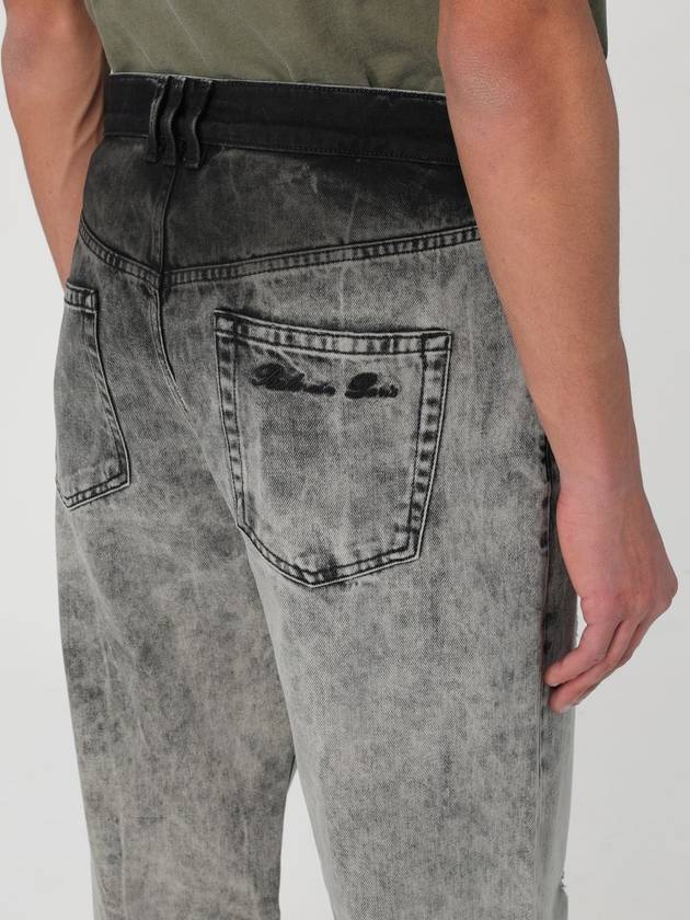 Stonewash Cotton Jeans Grey - BALMAIN - BALAAN 6