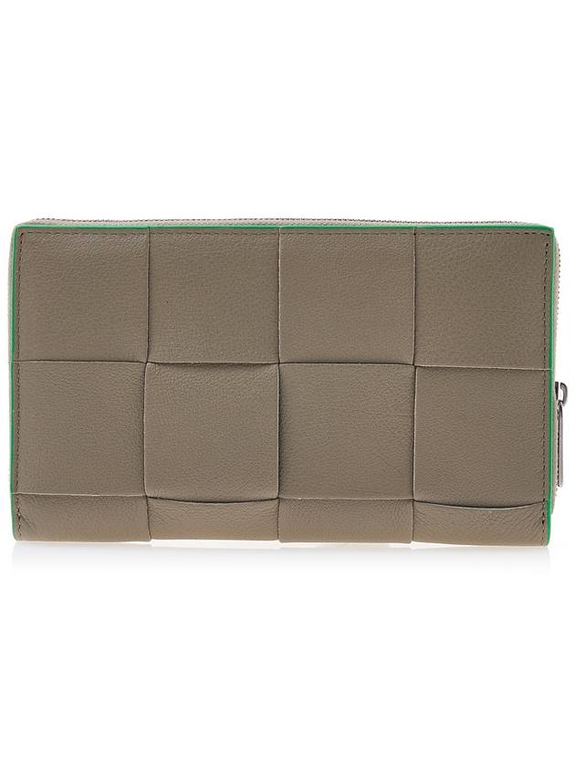 Intrecciato Zipper Around Long Wallet Cope Paraket - BOTTEGA VENETA - BALAAN 4