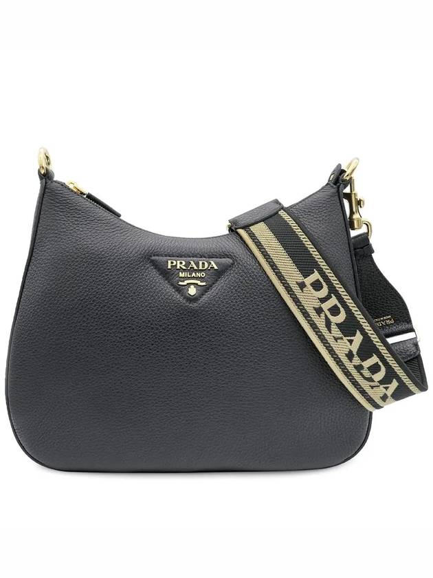 Leather Bag Black - PRADA - BALAAN 2