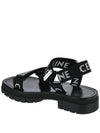 Leo Strappy Sandals Black - CELINE - BALAAN.